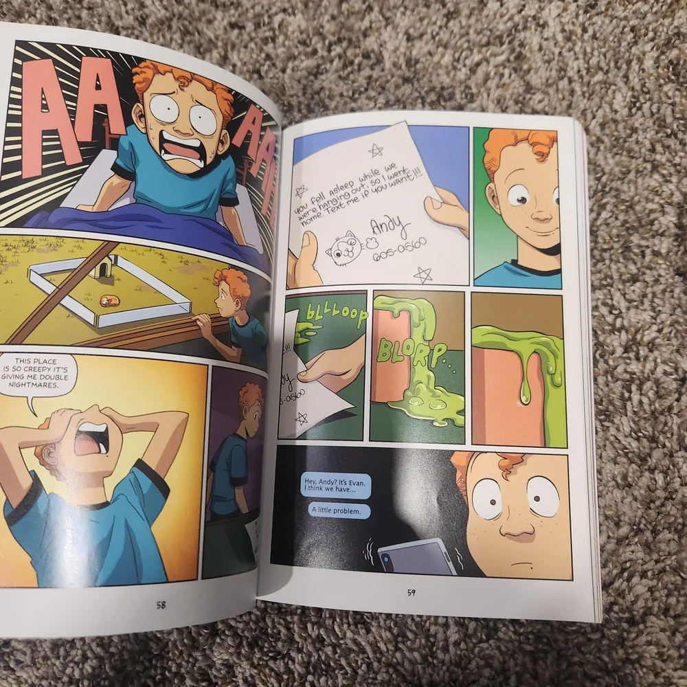 Goosebumps The Graphic Novel: Monster Blood - Colorful Horror Cover - Picture 3 of 6